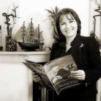 Foto estudio en blanco y negro