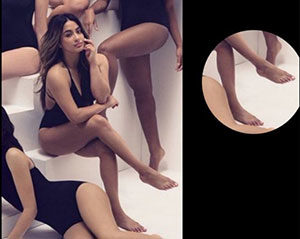 Foto retocada en photoshop