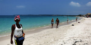 Foto playa en Barú, Cartagena, Colombia
