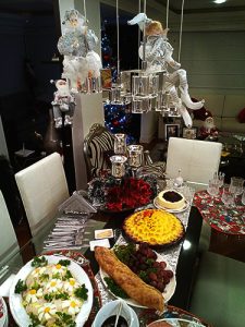 Foto con celular de Cena Navideña Bogotá