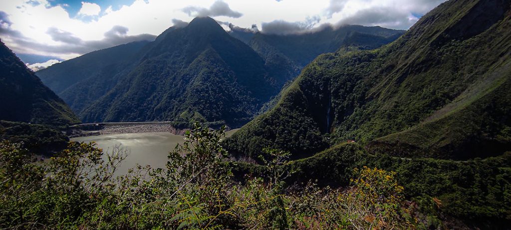 Paisaje represa Chivor