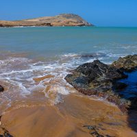 Foto playa del mar en la Guajira