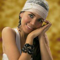 Retrato chica modelo