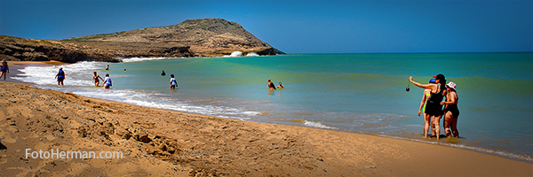 Paisaje marino de La Guajira