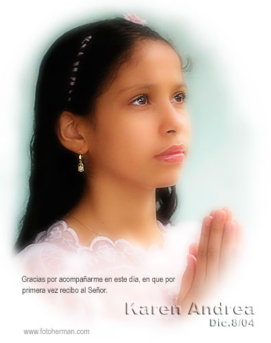 Niña Primera Comunión