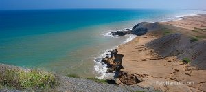 Foto playa del mar en la Guajira