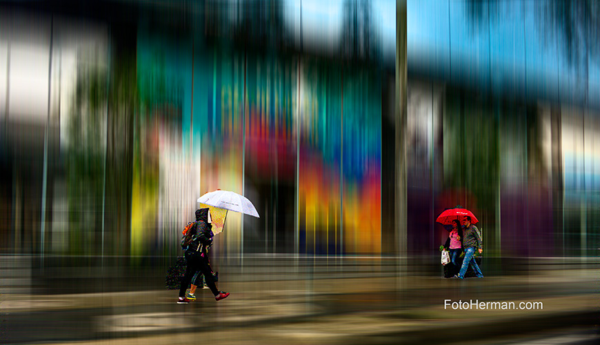 Día lluvioso en Bogotá
